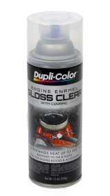 Paint - Dupli-Color - Engine - High Temperature - Enamel - Gloss Clear - 12 oz Aerosol - Each thumbnail 1