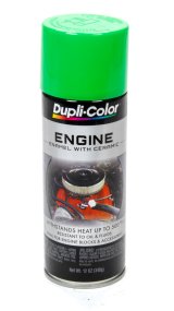 Paint - Dupli-Color - Engine - High Temperature - Enamel - Gloss Grabber Green - 12 oz Aerosol - Each thumbnail 1