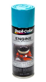 Paint - Dupli-Color - Engine - High Temperature - Enamel - Gloss Torque n Teal - 12 oz Aerosol - Each thumbnail 1