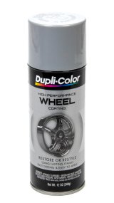 Paint - Dupli-Color High Performance - Wheel Coating - Acrylic Enamel - Gloss Silver - 12 oz Aerosol - Each thumbnail 1