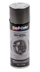 Paint - Dupli-Color High Performance Wheel Coating - Acrylic Enamel - Gloss Graphite - 12 oz Aerosol - Each thumbnail 1
