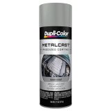 Paint - Dupli-Color - Metalcast - High Temperature - Bright Metal Coat - 11 oz Aerosol - Each thumbnail 1