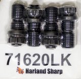Rocker Arm Adjuster - 7/16-20 in Thread - 1.250 in Long - 5/16 in Cup - Steel - Harland Sharp Adjustable Rockers - Set of 4 thumbnail 1