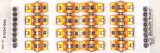 Rocker Arm - Original - 7/16 in Stud Mount - 1.50 Ratio - 0.050 in Offset - Full Roller - Aluminum - Orange Anodized - Small Block Chevy - Set of 16 thumbnail 1