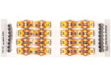 Rocker Arm - Original - 7/16 in Stud Mount - 1.60 Ratio - 0.050 in Offset - Full Roller - Aluminum - Orange Anodized - Small Block Chevy - Set of 16 thumbnail 1