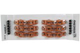 Rocker Arm - Original - 7/16 in Stud Mount - 1.60 Ratio - Full Roller - Aluminum - Orange Anodized - AMC V8 - Set of 16 thumbnail 1