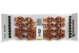 Rocker Arm - Original - Pedestal Mount - 1.70 Ratio - Full Roller - Aluminum - Orange Anodized - L92 / LS3 - GM LS-Series - Set of 16 thumbnail 1