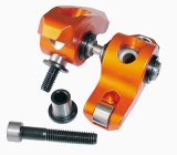 Rocker Arm - Original - Pedestal Mount - 1.70 Ratio - Full Roller - Aluminum - Orange Anodized - LS1 / LS2 / LS6 - GM LS-Series - Set of 16 thumbnail 1