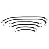 Tie Down Strap Kit - Rubber - 15 / 21 / 31 in Long - Black - Kit thumbnail 1