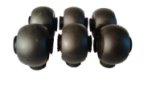 Rod End Boot - 7/8 to 1 in Rod End - Rubber - Black - Kit thumbnail 1