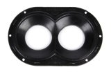 Sprint Car Air Box Seal - 2 in to 2.5 in Stacks - Aluminum / Rubber - Each thumbnail 1