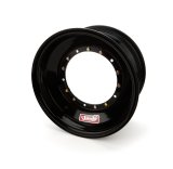Wheel - Direct Mount - 15 x 8 in - 3.000 in Backspace - 5 x 9.75 in Bolt Pattern - Aluminum - Black Powder Coat - Each thumbnail 1