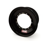 Wheel - Direct Mount - 15 x 8 in - 4.000 in Backspace - 5 x 9.75 in Bolt Pattern - Aluminum - Black Anodized - Each thumbnail 1