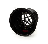 Wheel - 15 x 15 in - 6.000 in Backspace - 42 Spline - Inner Beadlock - Aluminum - Black Anodized - Each thumbnail 1