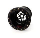 Wheel - 15 x 17 in - 7.000 in Backspace - 42 Spline - Beadlock - Aluminum - Black Anodized - Each thumbnail 1