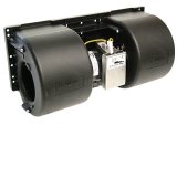 Blower Motor - Centrifugal - Double Wheel - 12V - Plastic - Black - Each thumbnail 1