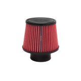 Air Filter Element - Conical - 6 in Base - 4.75 in Top Diameter - 6.5 in Tall - Synthetic - Red - Universal - Each thumbnail 1
