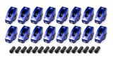 Rocker Arm - Race Series - 7/16 in Stud Mount - 1.50 Ratio - Full Roller - Aluminum - Blue Anodized - Small Block Chevy - Set of 16 thumbnail 1