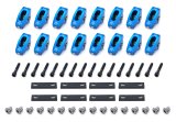 Rocker Arm - Race Series - 5/16 in Pedestal Mount - 1.60 Ratio - Full Roller - Aluminum - Blue Anodized - Small Block Ford - Set of 16 thumbnail 1