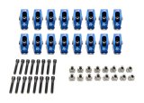 Rocker Arm - Race Series - 5/16 in Pedestal Mount - 1.73 Ratio - Full Roller - Aluminum - Blue Anodized - Ford Cleveland / Modified - Set of 16 thumbnail 1