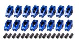 Rocker Arm - Race Series - 7/16 in Stud Mount - 1.70 / 1.60 Ratio - Full Roller - Aluminum - Blue Anodized - Small Block Chevy - Set of 16 thumbnail 1
