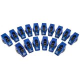 Rocker Arm - Endurance Series - 7/16 in Stud Mount - 1.65 Ratio - Full Roller - Aluminum - Blue Anodized - Small Block Ford - Set of 16 thumbnail 1