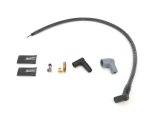 Spark Plug Wire Set - High Performance - Spiral Core - 10 mm - Black - 135 Degree Plug Boots - HEI Style - Over Valve Covers - Small Block Ford - Kit thumbnail 1