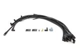 Spark Plug Wire Set - High Performance - Spiral Core - 10 mm - Black - 90 Degree Plug Boots - HEI Style - Under Headers - Big Block Chevy - Kit thumbnail 1