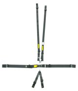 Harness - 6 Point - Latch and Link - SFI 16.1 - Pull Up Adjust - Wrap Around - Individual Harness - HANS Ready - Black - Kit thumbnail 1