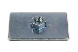 Reinforcement Plate - Harness Mount - 7/16 in Thread - Steel - Cadmium - Each thumbnail 1