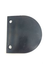Flapper Valve Gasket - Half Round - Rubber - Natural - Superior Fuel Cell Filler Plate - Each thumbnail 1