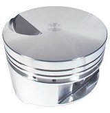 Piston - Flat Top - Forged - 4.500 in Bore - 1/16 x 1/16 x 3/16 in Ring Grooves - Minus 3.00 cc - Big Block Chevy - Set of 8 thumbnail 1