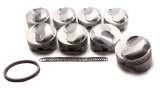 Piston - BBC High Compression Dome - Forged - 4.320 in Bore - 1/16 x 1/16 x 3/16 in Ring Grooves - Plus 43.00 cc - Big Block Chevy - Set of 8 thumbnail 1