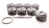 Piston - BBC High Compression Dome - Forged - 4.600 in Bore - 1/16 x 1/16 x 3/16 in Ring Grooves - Plus 33.00 cc - Big Block Chevy - Set of 8 thumbnail 1