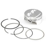 Piston and Ring - Professional Series - Forged - 4.155 in Bore - 1.2 x 1.5 x 3.0 mm Ring Groove - Minus 16.00 cc - Small Block Chevy - Kit thumbnail 1