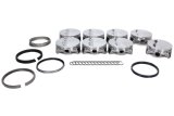 Piston and Ring - Professional Series - Forged - 4.125 in Bore - 1.2 x 1.5 x 3.0 mm Ring Groove - Minus 5.00 cc - Small Block Chevy - Kit thumbnail 1