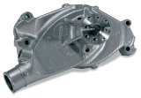 Water Pump - Mechanical - Stage 2 - 3/4 in Pilot - Short Design - Aluminum - Natural - Big Block Chevy - Each thumbnail 1