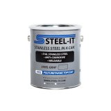 Paint - Stainless Steel in a Can - Urethane - Weldable - Non-Corrosive - Steel Gray - 1 gal Can - Each thumbnail 1
