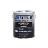Paint - Stainless Steel in a Can - Urethane - Weldable - Non-Corrosive - Black - 1 gal Can - Each thumbnail 1