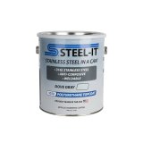Paint - Stainless Steel in a Can - Urethane - Weldable - Non-Corrosive - Gray - 1 gal Can - Each thumbnail 1