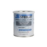Paint - Stainless Steel in a Can - Urethane - Weldable - Non-Corrosive - Gray - 1 qt Can - Each thumbnail 1