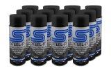 Paint - Stainless Steel in a Can - Urethane - Weldable - Non-Corrosive - Black - 12 oz Aerosol - Set of 12 thumbnail 1