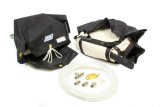 Drag Parachute - Pro Stock - 180-200 MPH - Air Launcher - Nylon Pack / Pilot Parachute - Black - Kit thumbnail 1