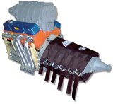 Transmission Blanket - SFI 4.1 Approved - 16 x 52 in - Strap-On - Nylon - Black - Powerglide - Each thumbnail 1