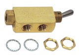 Toggle Switch - Off / On / On - Safety Parachute - Each thumbnail 1