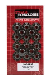 Valve Spring Retainer - 7 Degree - 1.102 in OD Step - 1.290 in Spring - Chromoly - Black Oxide - Set of 16 thumbnail 1