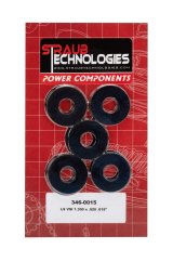 Valve Spring Shim - 0.015 in Thick - 1.300 in OD - 0.520 in ID - Steel - GM LS-Series - Set of 50 thumbnail 1