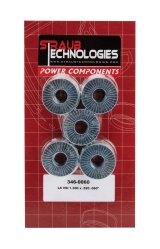 Valve Spring Shim - 0.060 in Thick - 1.300 in OD - 0.520 in ID - Steel - GM LS-Series - Set of 50 thumbnail 1