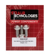 Camshaft Retainer Bolt - 8 mm x 1.25 Thread - 22.5 mm Length - 10 mm Hex Head - Steel Natural - GM LS-Series - Set of 3 thumbnail 1