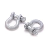 Shackle - 5/8 in Pin - 4400 lb Working Load Limit - Steel - Natural - Pair thumbnail 1